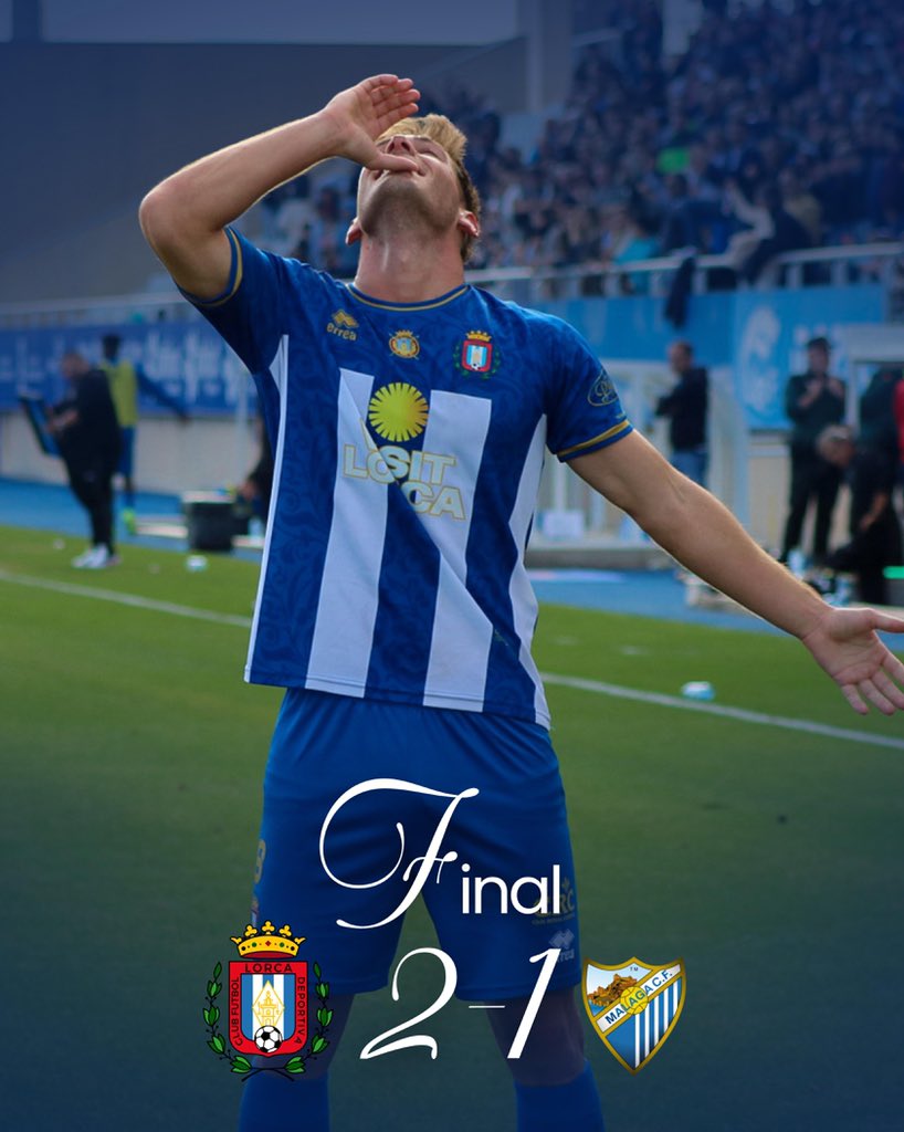 90+7’⏱| 2-1 | ¡FINAAAAAAAAL, FINAAAAAAAAAAL, FINAAAAAAAAL, FINAAAAAL EN EL ARTÉS CARRASCO!

¡7 VICTORIAS CONSECUTIVAS!

#LorcaDeportivaMalagueño 
#SoloySiempreLorcaDeportiva