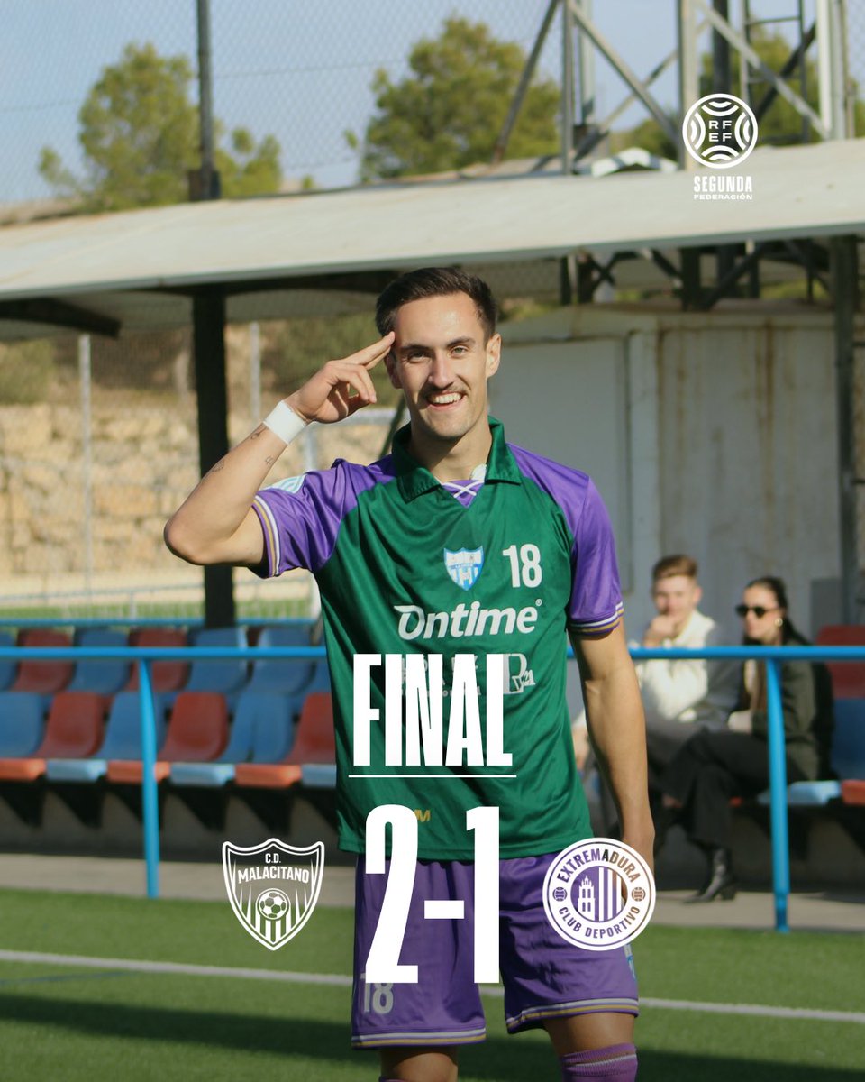 ⏰ 90’+6 // 2-1 // FINAAAAAAAAAAAL FINAAAAAAAAAAAL FINAAAAAAAAAAL!!!!! 

REMONTADAAAAAA!!!!!! 🤩

#MalacitanoExtremadura 💚💜