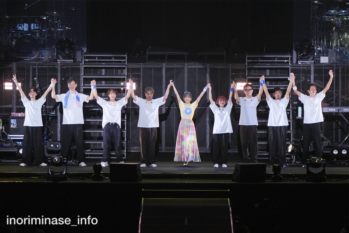inoriminase's tweet photo. \ 💫ライブ写真公開📸/

"Inori Minase 10th ANNIVERSARY LIVE TOUR Travel Record"
7都市8公演全て無事完走いたしました！

改めまして…ご来場いただいた皆様
応援してくださっている全ての皆様
本当にありがとうございました🩵

ぜひ感想を【#TravelRecordツアー】で
ポストして、旅をみんなで振り返りましょう🧳💿

🎥オンライン配信【12/24(水)19:00〜】
https://t.co/A6hcfNKWM3

#水瀬いのり 
#水瀬いのり_アーティスト10周年　
(スタッフ)