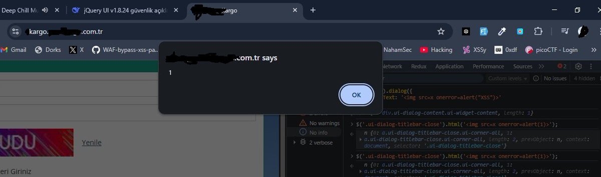 suslu7616's tweet photo. I found XSS on a cargo site #BugBounty #xss #infosec #wafbypass #CyberSecurity
#NullSecurityX https://t.co/L3RxO9AEmX