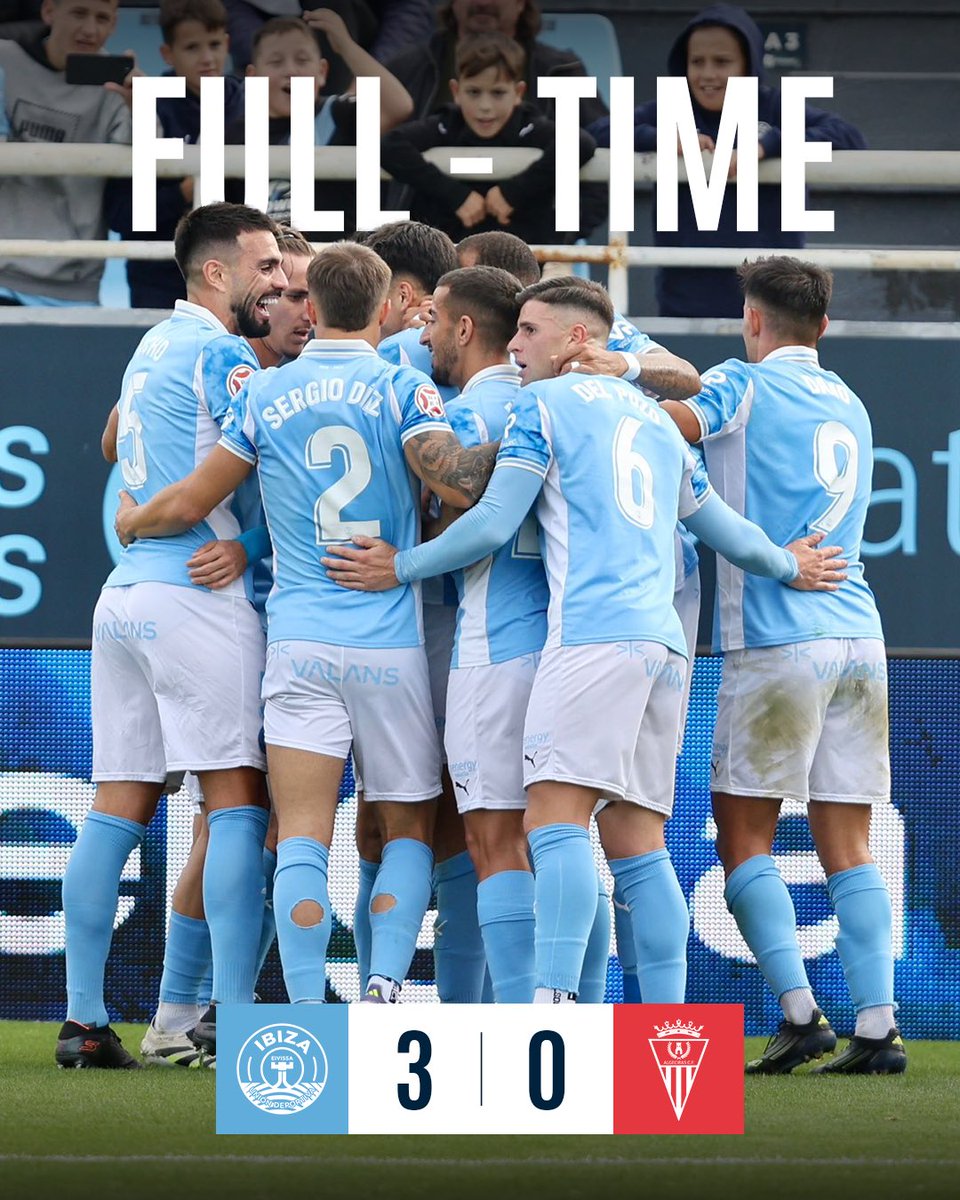 🏁 ¡¡𝑭𝑰𝑵𝑨𝑨𝑨𝑨𝑳 DEL PARTIDOOOO!! 

VOLVEMOS AL +3 🩵🤍

#IbizaAlgeciras