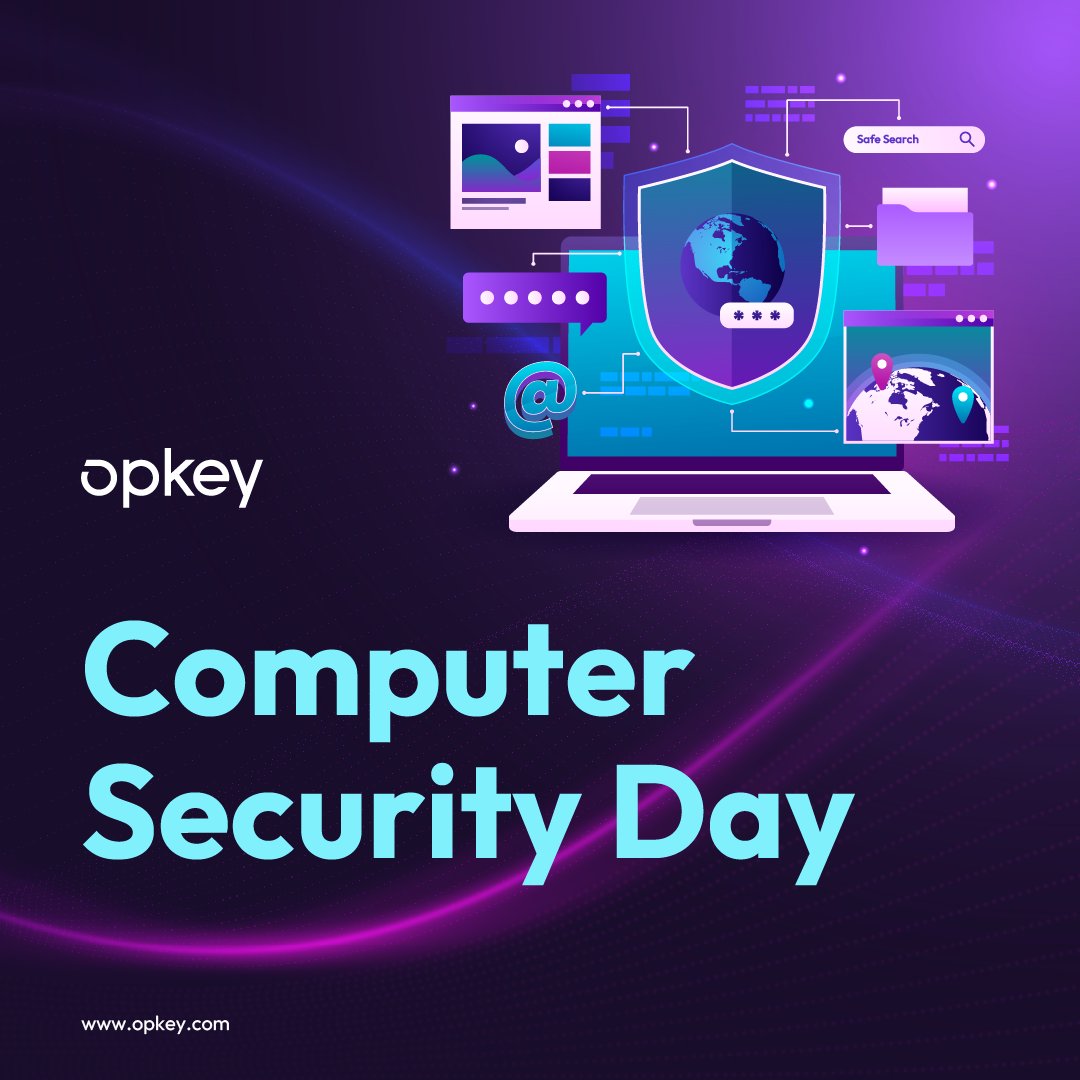 OpkeyAI's tweet image. It’s Computer Security Day — a moment to recognize the teams who protect data &amp;amp; keep systems resilient.
At Opkey, security is our foundation,backed by ISO 27001, SOC 2 Type II, ISO 22301, ISO 14001 &amp;amp; more.

To every IT and security leader: we’ve got your back.🛡️
#ComputerSecurity