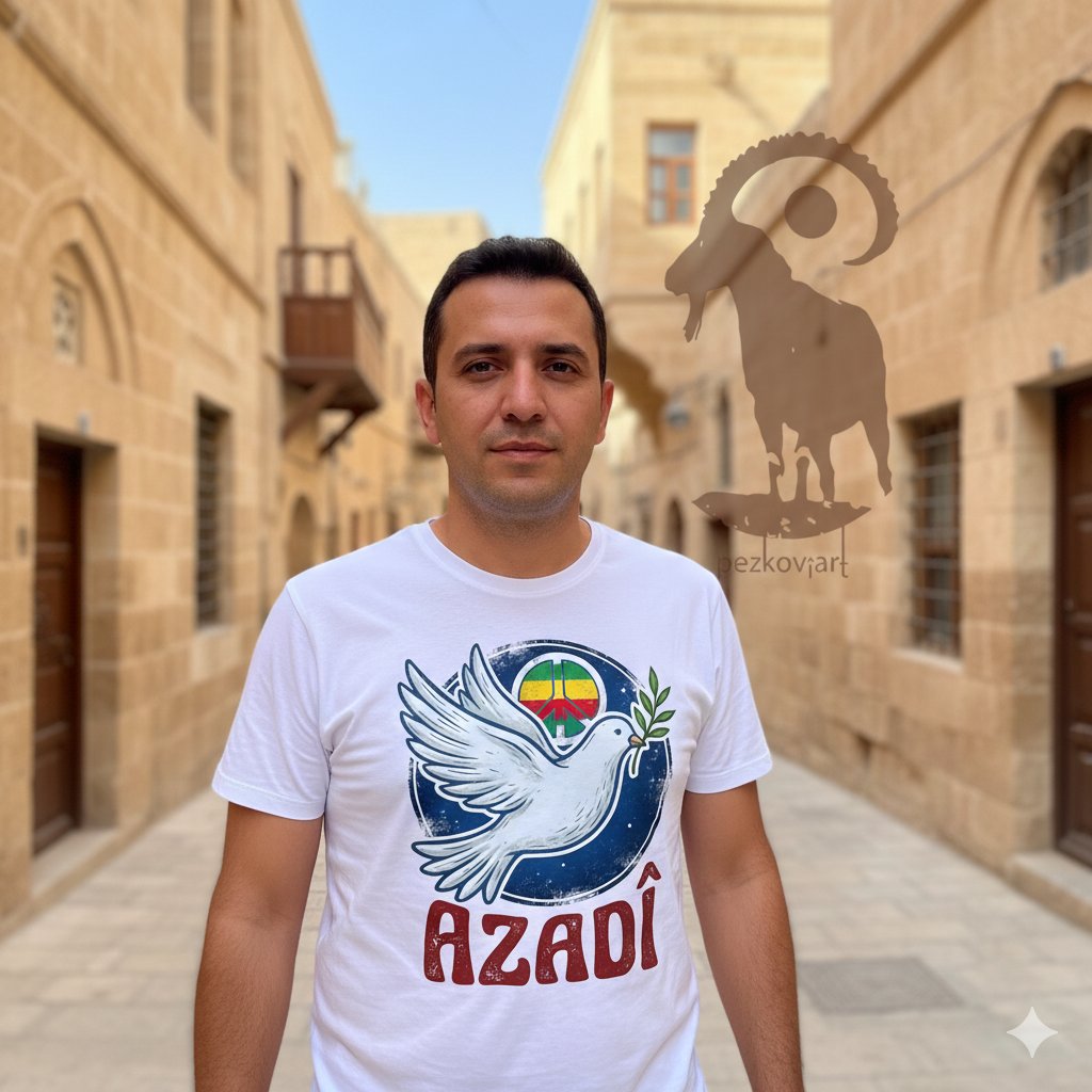 Yekem marqeya tîşortên kurdî ya profesyonel, di sala 2026 an de di xizmeta we de ye. Alîkariya we lazim e hevalno, me bigihînin hemû Kurdan☺️