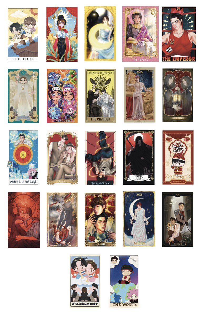 Sandyforsea07's tweet image. “Tarot cards SkyNani with muteluv🔮📿”

โปรดใช้วิจารณญาณในการรักสกายนานิ
ขอบคุณนักวาดทุกคนที่มาร่วมสนุกครั้งนี้ งานทุกคนสวยมาก พวกเราตั้งใจกันสุดๆ หวังว่าทุกคนจะชอบนะคะ 🫶🥺

 #SkyNaniArcanaHour