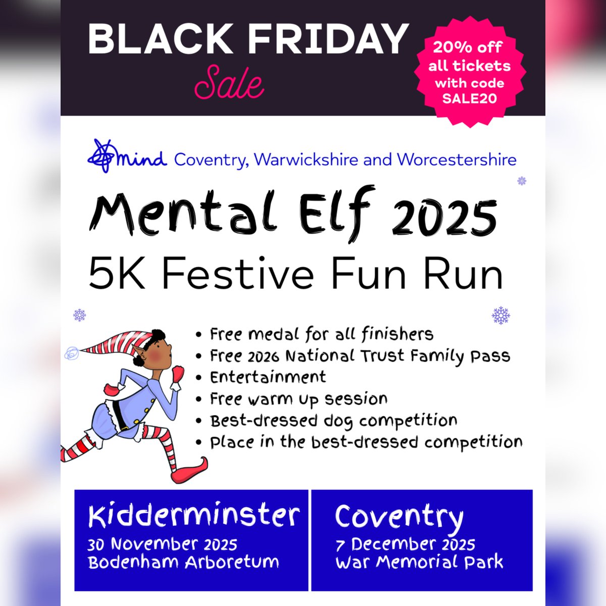 Tune in this Wednesday at 9am as Cass chats with Charlotte Faulconbridge. An author, community storyteller &amp; Coventry MIND ambassador. We’ll discuss her creative journey, importance of mental wellbeing &amp; the Mental Elf Run on Dec 7 at Memorial Park #CWWMIND #HillzFM #MentalElf25