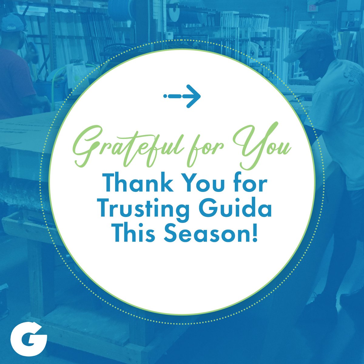 GoGuida's tweet image. As November comes to a close, we’re grateful for our loyal customers, hardworking team, and every family who chose Guida to protect their home. 🏡💙 Here’s to keeping your homes safe, warm, and beautiful this winter! ❄️

#Guida #GuidaQuality #GuidaWindows #GuidaDoors #Thankful