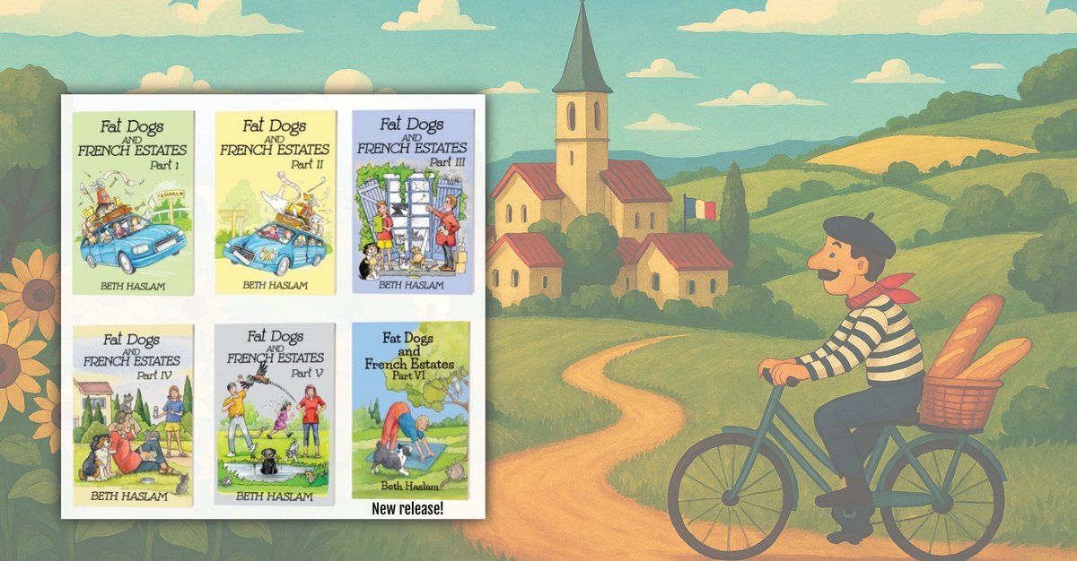 Pack your fromage, don't forget the baguettes, and pour that glass of wine. Joining my Fat Dogs and me on our wacky French adventures will give you a hearty appetite! 🇫🇷 🐾 #bookslover #booktwt #readingworld bit.ly/FatDogs1