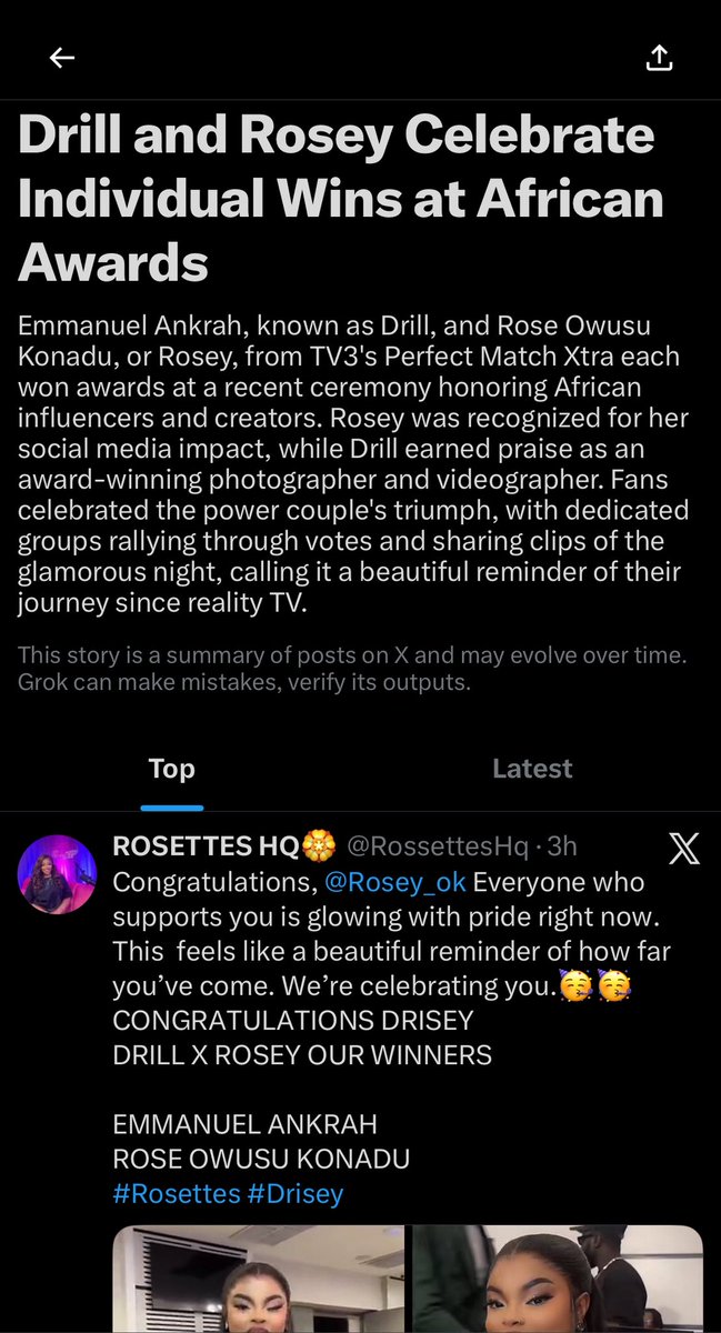 mimieee_225's tweet image. Drisey is nobody’s mate on this streets and beyond .If you think you’re on our level, just know Drisey already left the mark there . 
You can’t even pass through unless Drisey has been there first.

CONGRATULATIONS DRISEY
DRILL X ROSEY OUR WINNERS
#StillGifting
#Big25EnergyDay16