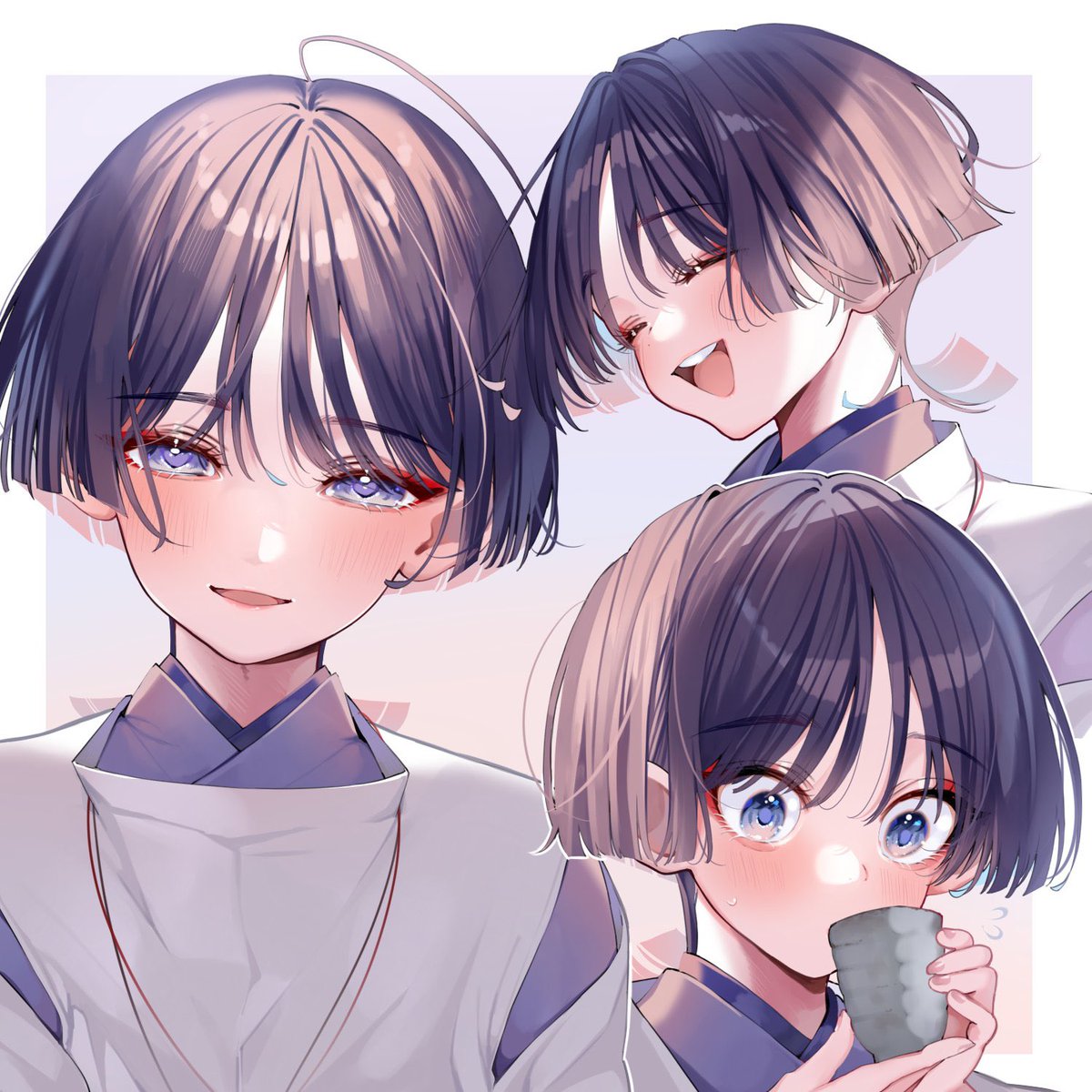 スカラマシュ(原神) 「傾奇者」|まどかのイラスト