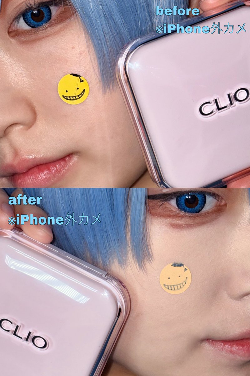 boa_chi_o0's tweet image. レイヤー(じゃなくても)必見👀

　【おすすめファンデ‼️】
☆CLIOキルカバーメッシュグロウ
　エッセンシャルクッション

ｾﾝｾｰも顔色が無くなるくらいカバーされて
無加工でも怖くない綺麗な肌に仕上がりますぬるふふふ🌙✨️

 #PR  #CLIO  #クッションファンデ   #韓国コスメ  #コスプレイヤー