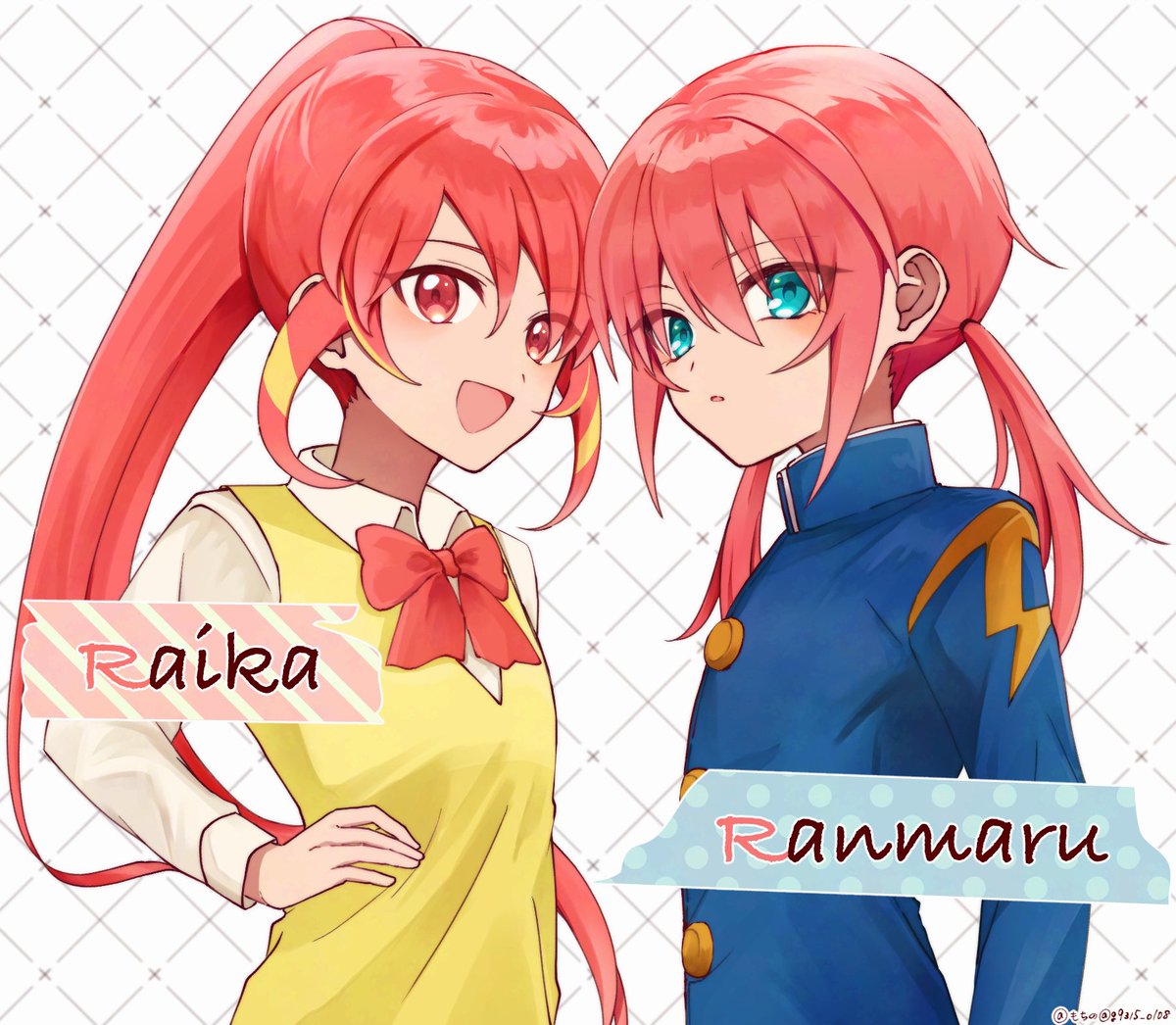 g9315_o108's tweet image. 来夏ちゃんと霧野さん、好きなピンクの子