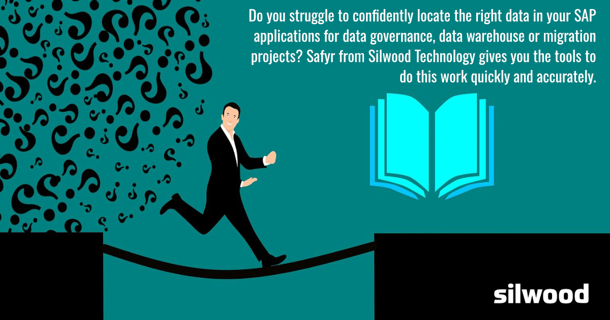 Silwood_Safyr's tweet image. Do you struggle to confidently locate the right data in your #SAP applications for data governance, data warehouse or migration projects? Safyr gives you the tools to do this work quickly and accurately. ow.ly/Fa6K50WIhLR