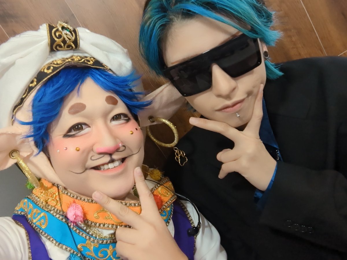 bk_monyo's tweet image. デラックス×デラックスさんとのツーマンライブ、滋賀ユーストンでした！！
ヤバいくらい楽しかったし、刺激受けまくりやし、気合いバンバンに入りまくりのライブがべびきんもできて、大満足の一日でした！！
絶対にまたツーマンしたいなぁ！！
写真撮りましたよ！
ほんとに楽しかった！！