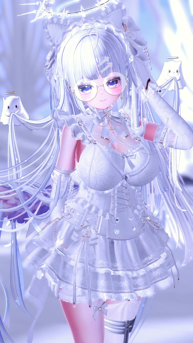 みなさまおはみるです～🌟✨
LUNALICEを着た天使愛莉ちゃんです！首のチョーカーから腕に繋がってるチェーンが特徴的ですね～。
12月が来てしまった～！色々と慌ただしくなりますが、焦らずゆっくり行きましょうね。
#KNIVES_DESIGN