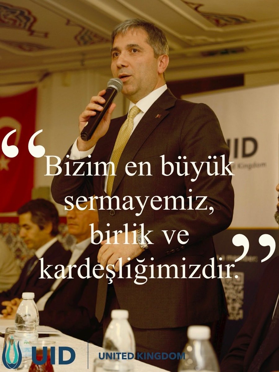 🇬🇧🇹🇷 UID Birleşik Krallık Halk Buluşmamızda AK Parti Gn. Bşk. Yrd. Sn. Zafer Sırakaya, diaspora vatandaşlarımıza güçlü mesajlar verdi: kuşaklar arası muhabbetin gücü, devletin vatandaşın ayağına giden hizmet anlayışı ve birlik vurgusu.

#UIDUK #HalkBuluşması #ZaferSırakaya
