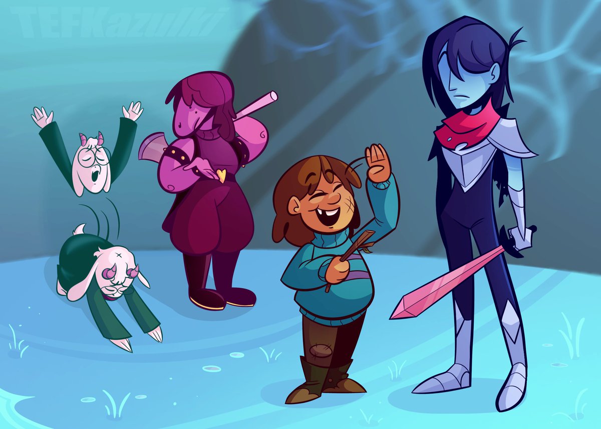 TEFK_21's tweet photo. #DELTARUNE 
#undertale https://t.co/XCJ18Cak46