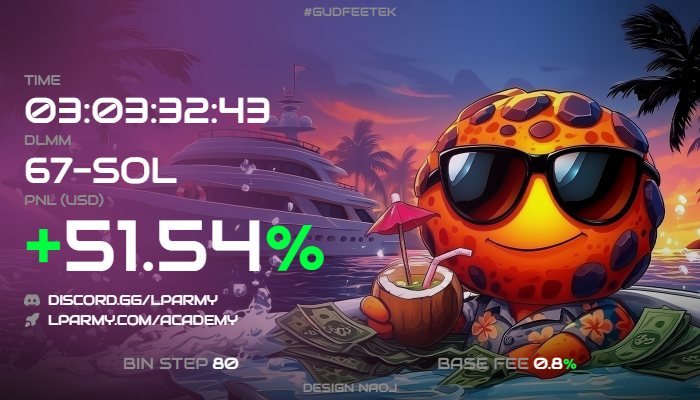 Stable Curve 策略带来正向 PNL 的示例