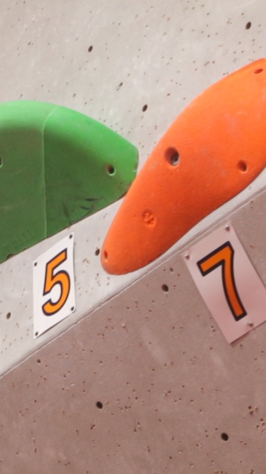 New Comp Wall set went up on Friday - but what's with all the new tags?

In a nutshell, this month we're going "off-piste" with the Comp Wall grading, so any colour of hold could be used for any grade of climb. 

The underlying grade spread shouldn't hav… instagr.am/p/DRrnU54CGhq/