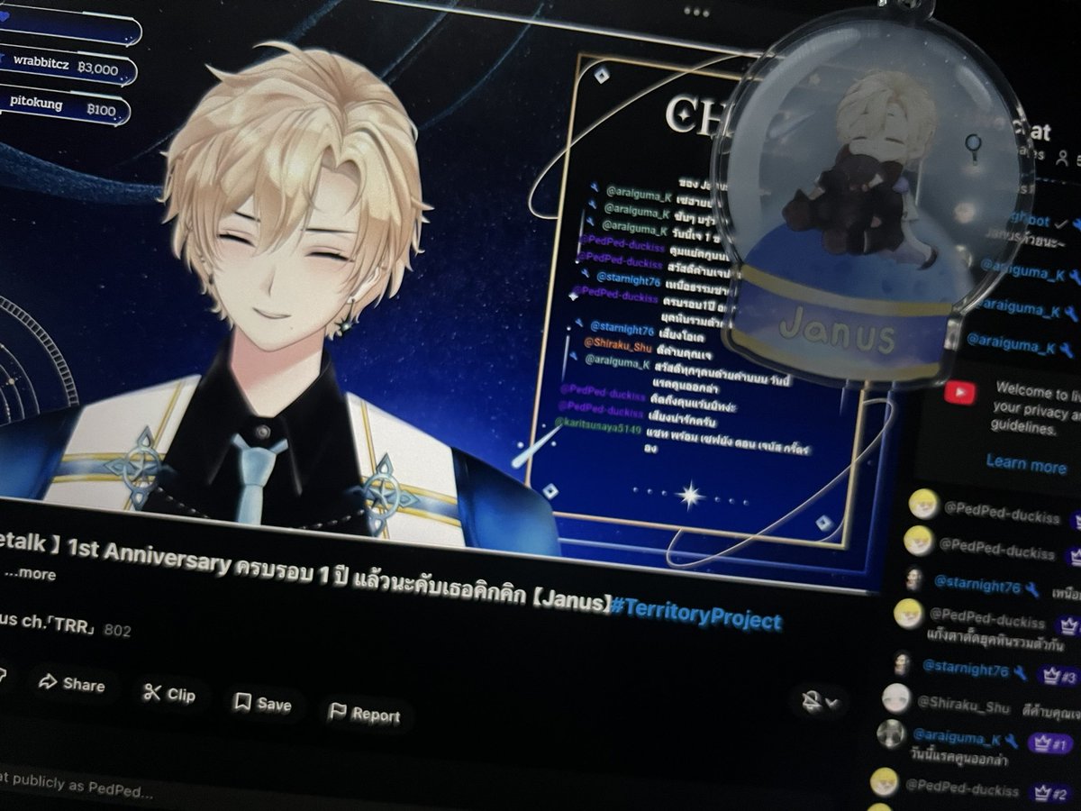 #territoryoneyear
ไม่รู้จะพูดอะไร
ถ้าบอกรักมันจะดูเวอร์เกินไปมั้ย
ถ้าบอกคิดถึงคือเราก็อยู่ด้วยกันตลอดนิ
คิดถึงช่วงเวลานั้นจัง ปีนึงไวจังว้าโอ้ยยย
จาร้อง😭