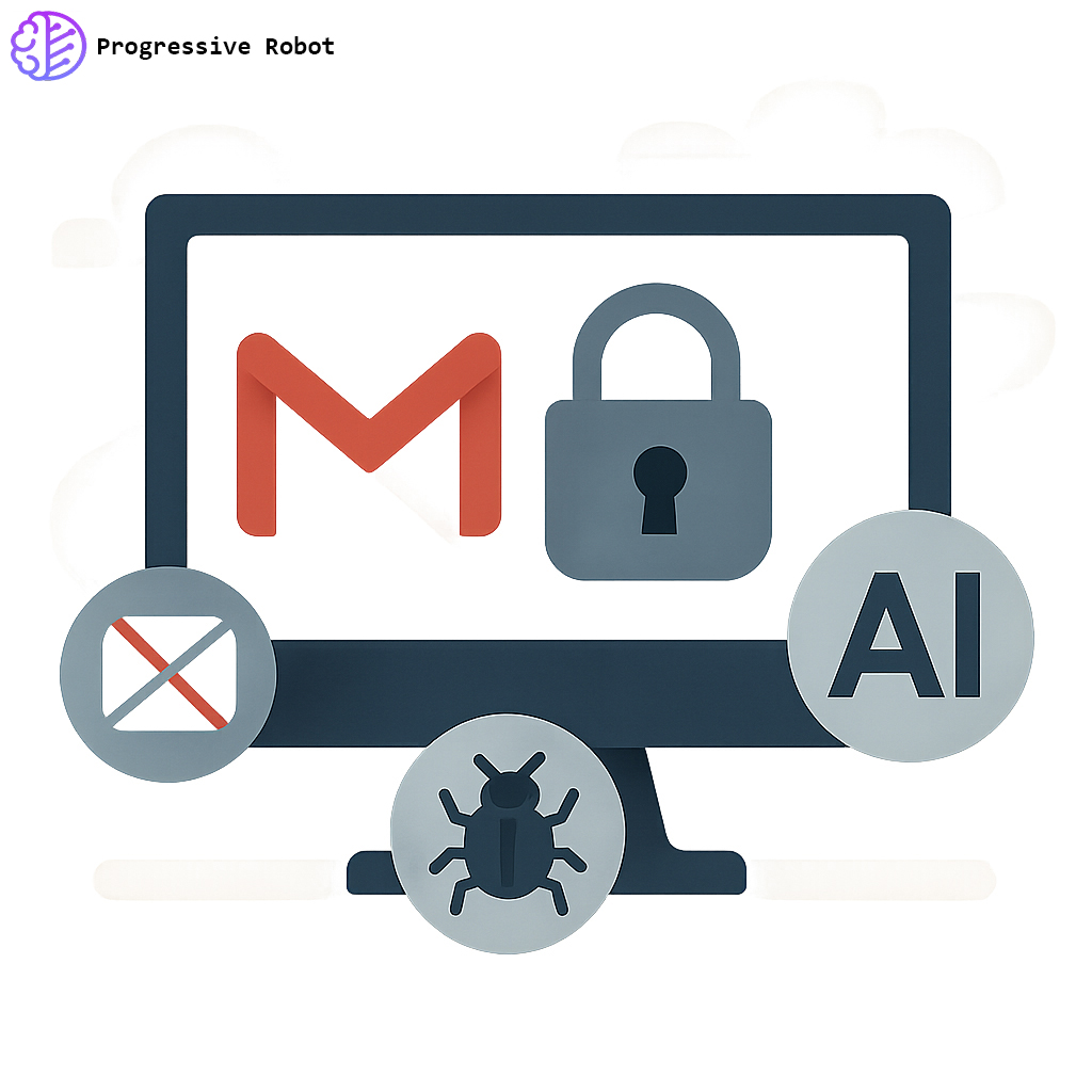 ProgresiveRobot's tweet image. Google has denied allegations of scanning user emails and attachments for AI training. The company states that Gmail content is not used for AI development, focusing only on spam filtering, malware detection, and user features. 
#Google #privacy #AI
