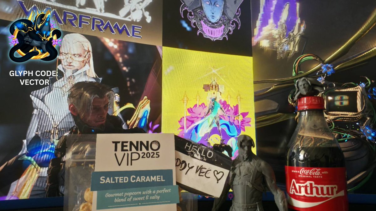 I've been very.... VERY.... Busy... (Sorry for the slight inactivity).    

However, as today is Sunday and its the final day of November, <a href="/PlayWarframe/">WARFRAME</a>'s Arthur and I are taking a breather and celebrating our hard work with a <a href="/CocaCola_GB/">Coca-Cola GB</a>!   

After, we're "saddling up" and