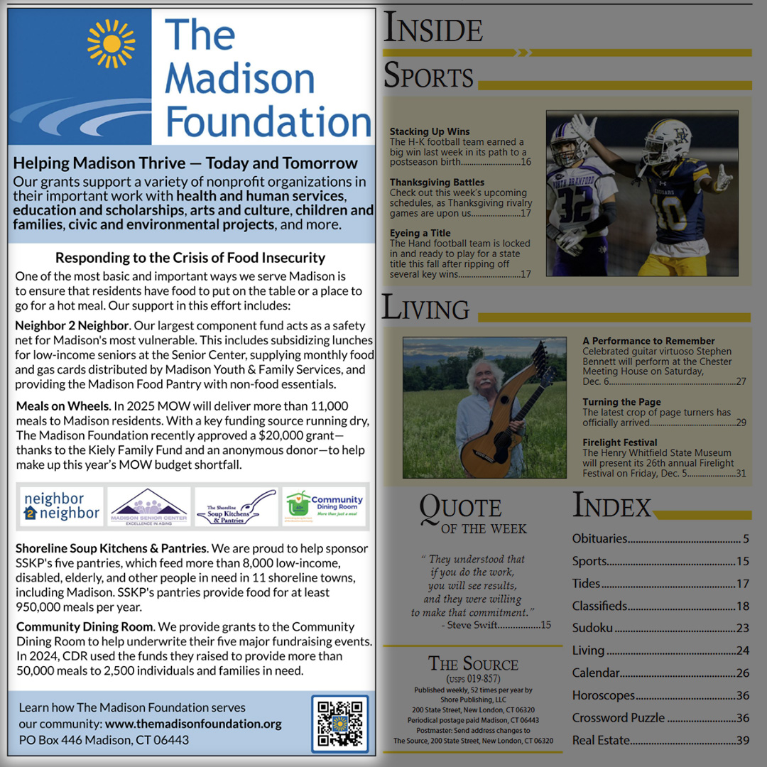 MadisonGiving's tweet image. This month's focus: Food Insecurity

You probably have heard of The Madison Foundation but may not know how we are working to "help Madison thrive, today and tomorrow." Scan the QR code to learn more about The Madison Foundation and our work.
