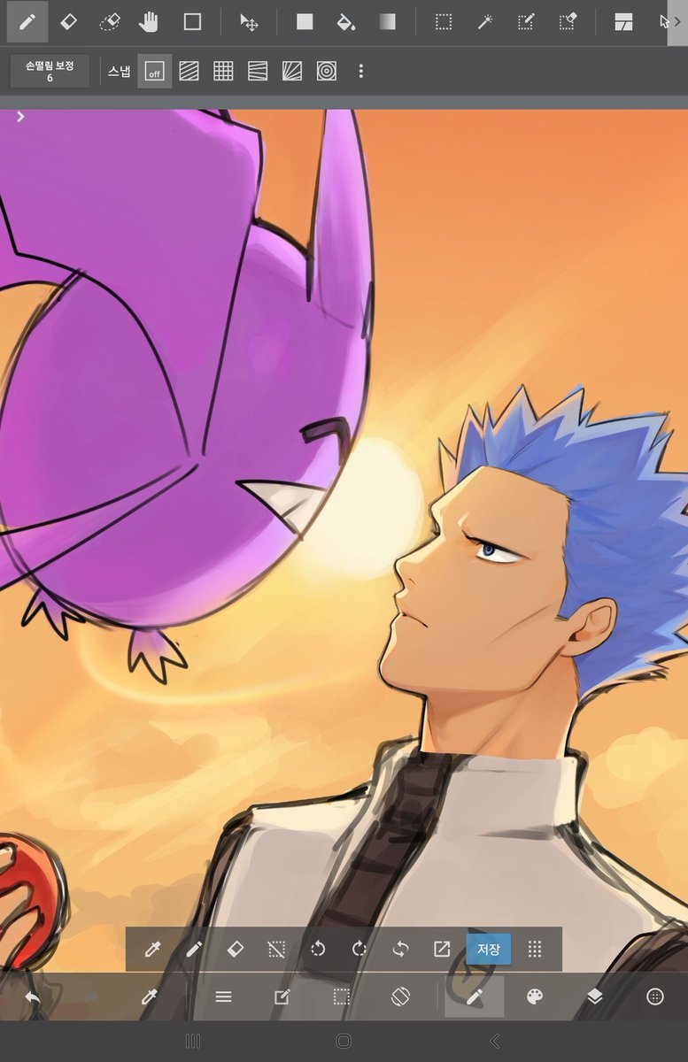 a25185154's tweet image. 예전에 그렸던 러프에서 얼굴만 다시 그림
조금씩 그려서 나중에라도 완성하고 싶음