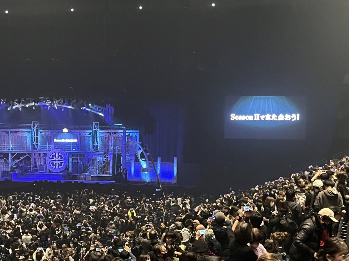 今日はとてもとても不幸（幸せ）で最悪（最高）でした‼️seasonⅡでまた会おう❗️
#聖飢魔II #さいたまスーパーアリーナ