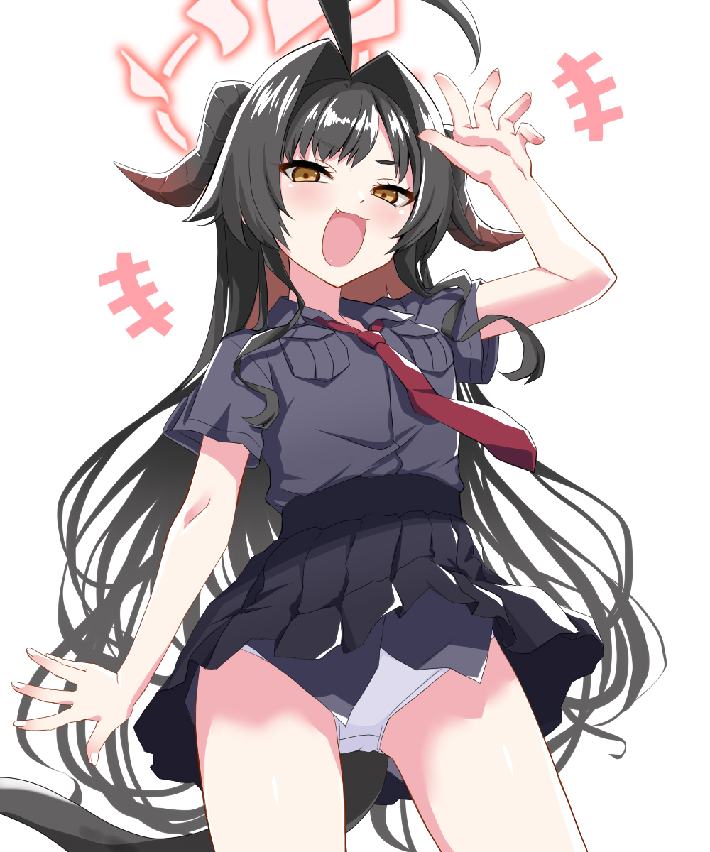 鬼怒川カスミ(ブルアカ) 「ゲヘナモブ制服カスミ」|渡井亘@幼馴染漫画連載中＆コミカライズ準備中のイラスト