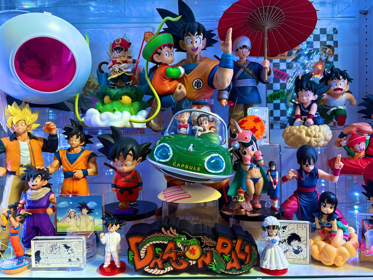 一番くじドラゴンボールSNAP COLLECTION2 A賞孫悟空&チチフィギュア