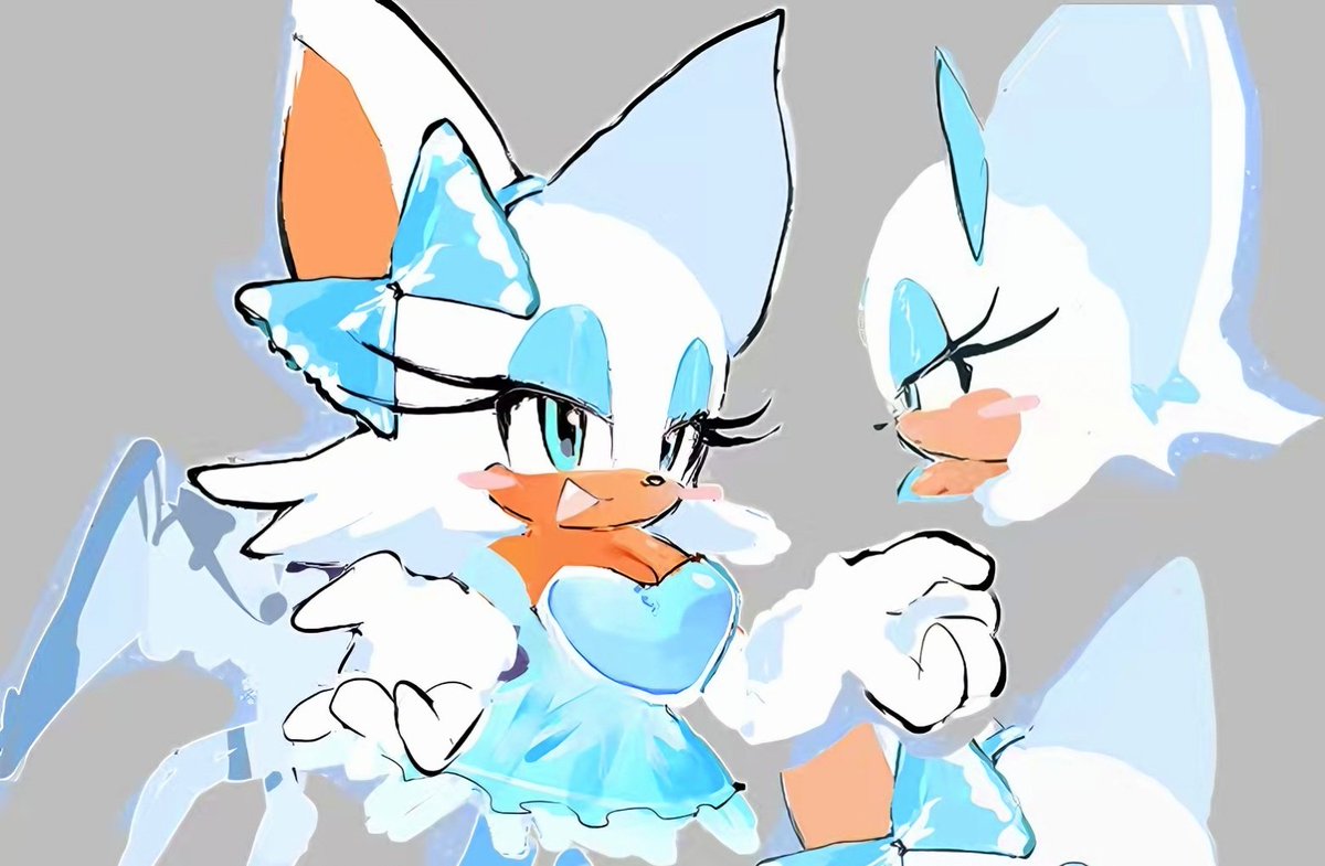 Axugua's tweet image. feel cold...❄️😢
#RougeTheBat