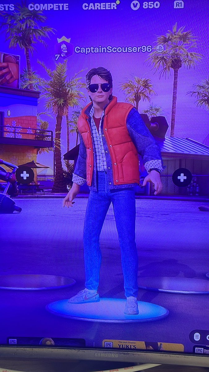 SAPPS__'s tweet image. It’s Peak #Fortnite #backtothefuture