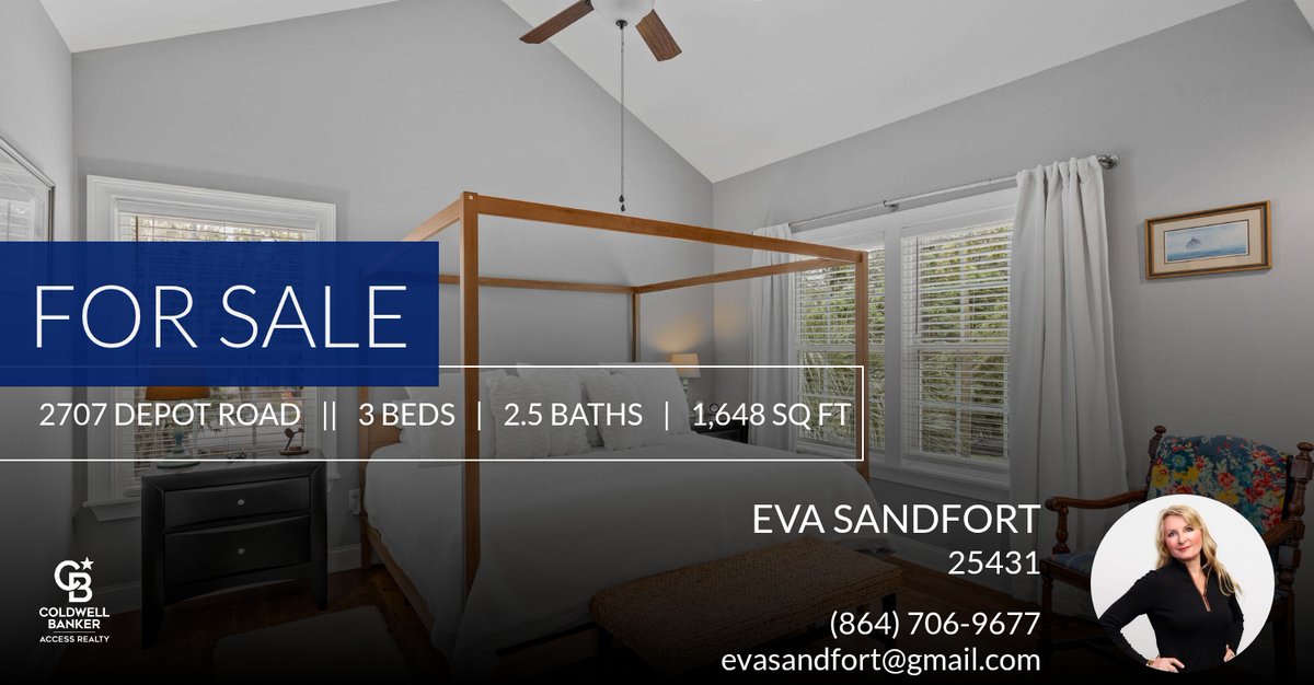 evasandfort's tweet photo. Are you looking for a home in the Beaufort area? If so, check out this listing before it's gone! Give me a call at (864) 706-9677 for more information.

Eva... https://t.co/mKlpRxCmSx https://t.co/aCxaqZpLXv