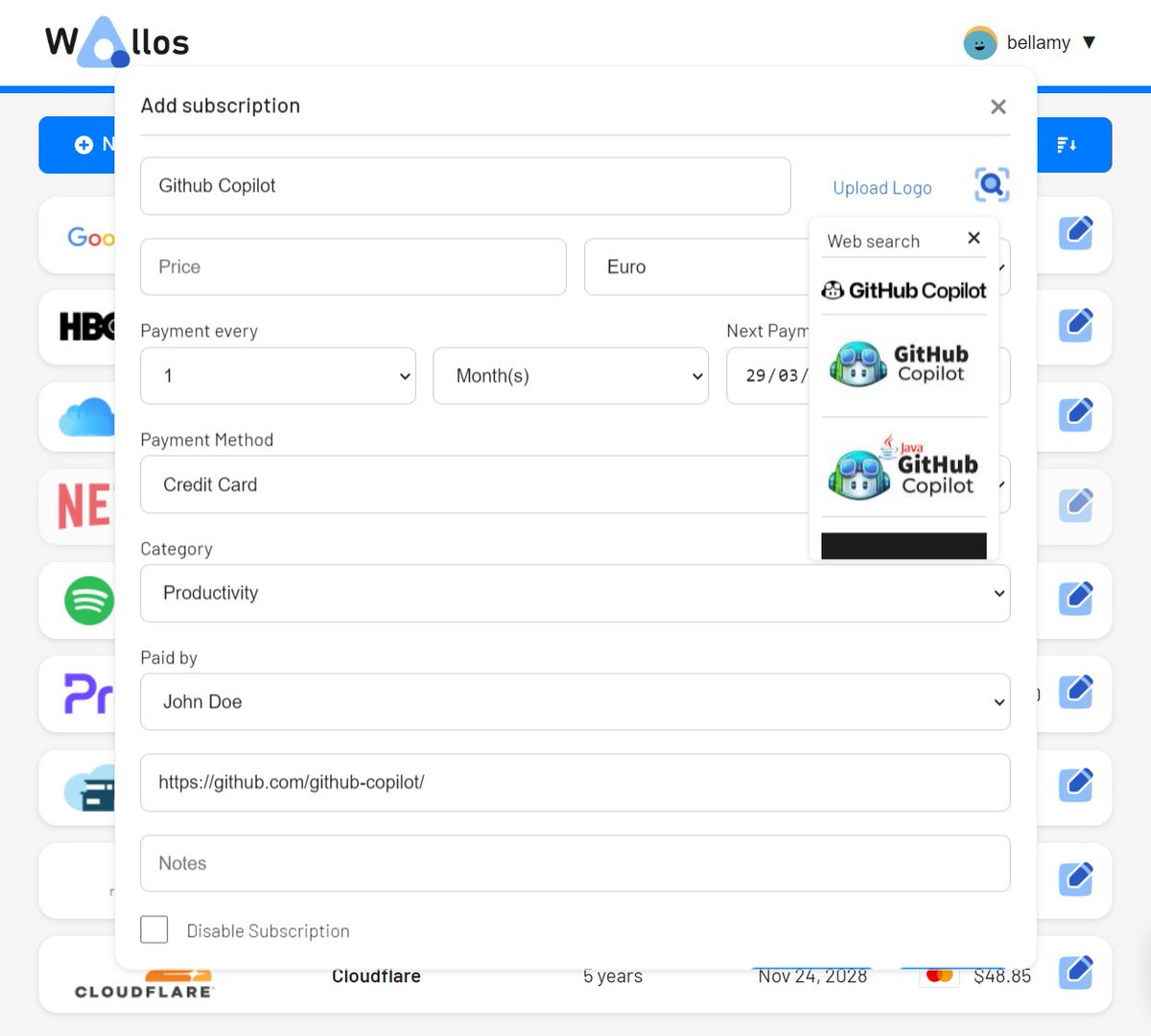 GitHub_Daily's tweet image. 这两年订阅服务越来越多，各种软件会员不同扣费时间，很容易忘记续费。导致莫名其妙被扣款或服务停止，而市面上的记账软件往往功能太杂。

偶然在 GitHub 发现 Wallos 这个开源项目，专门用于管理个人订阅服务的自托管工具。帮我们把分散的账单聚合在一起，清晰掌握固定支出。…