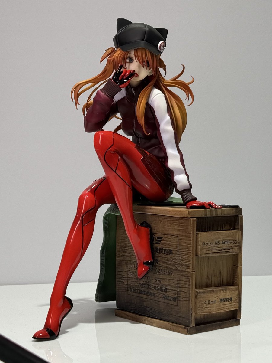 本日アワ模で見させて頂いたけんさん(@grk_exclusive )のアスカ