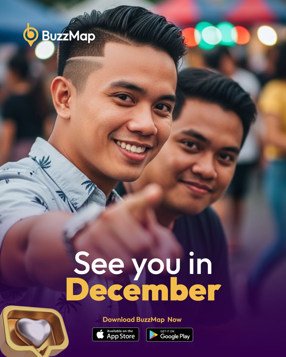 mybuzzmap's tweet image. November, you were unforgettable. 🍂 But December? 
We're about to turn it UP.

 Let's finish the year strong with celebrations, connections, and memories that last.

🎄 See you in December, BuzzMap fam. 

Get ready.

#HelloDecember #BuzzMap #NewMonth #DecemberVibes #EndOfYear