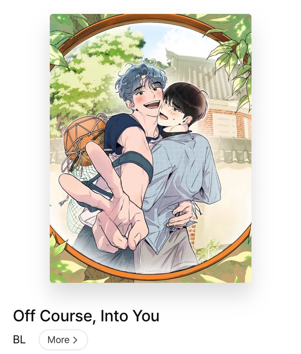 GKSAUD3's tweet photo. <Off Course, Into You> is officially launched on LezhinUS!  It has been opened up to episode 8, and you can enjoy the new episode every Sunday. Please show a lot of interest🥰✨

>>> https://t.co/E7DgK6S8Vm https://t.co/F8LUsFWswf
