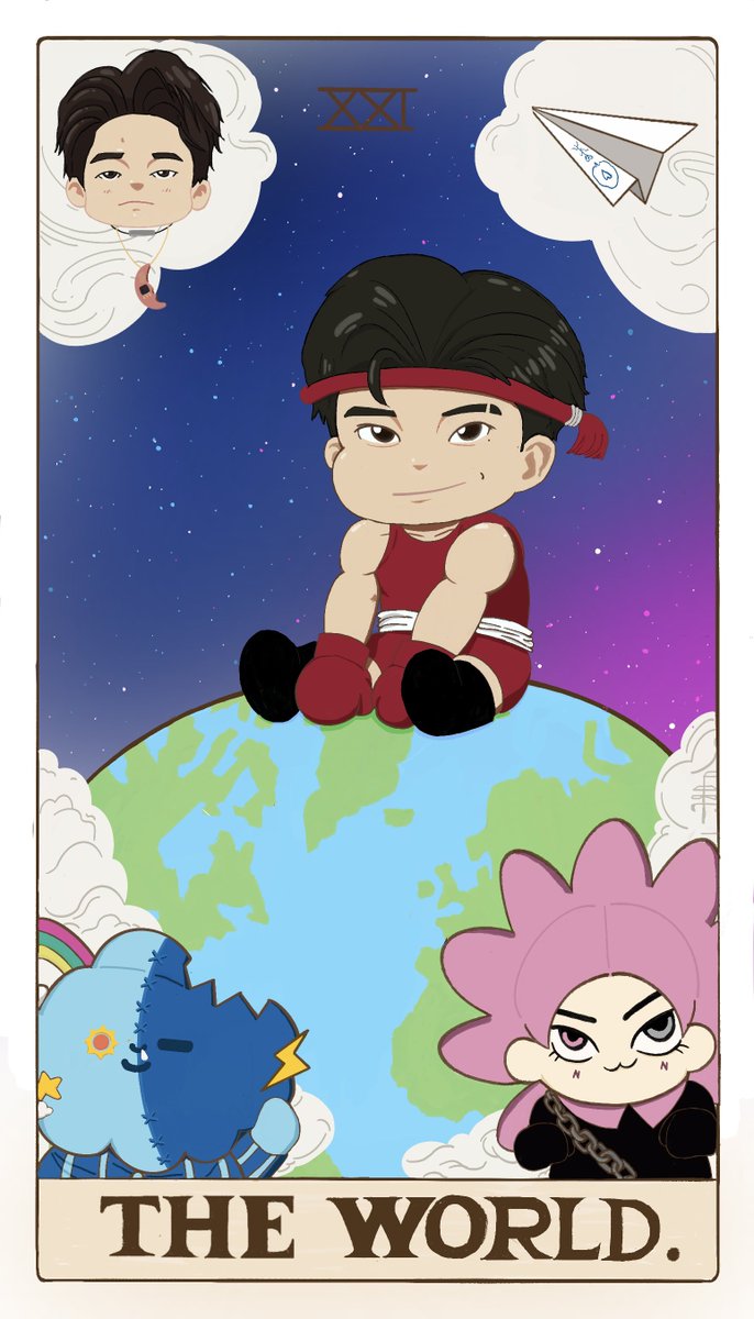 อันดับแรกเลยขอขอบคุณคุณ <a href="/Sandyforsea07/">S A N D.</a> ที่จัดกิจกรรม #SkyNaniArcanaHour ขึ้นมานะครับ 

ดีใจที่มีโอกาสได้เป็นส่วนหนึ่งของโปรเจคนี้ ขอขอบคุณนักวาดทุกคน ที่ทำให้โปรเจคนี้เป็นจริงขึ้นมานะครับ 🫶🩵

ขอฝากน้อง THE WORLD 🌎 ไว้ด้วยนะครับ

#skywongravee #SkyNani