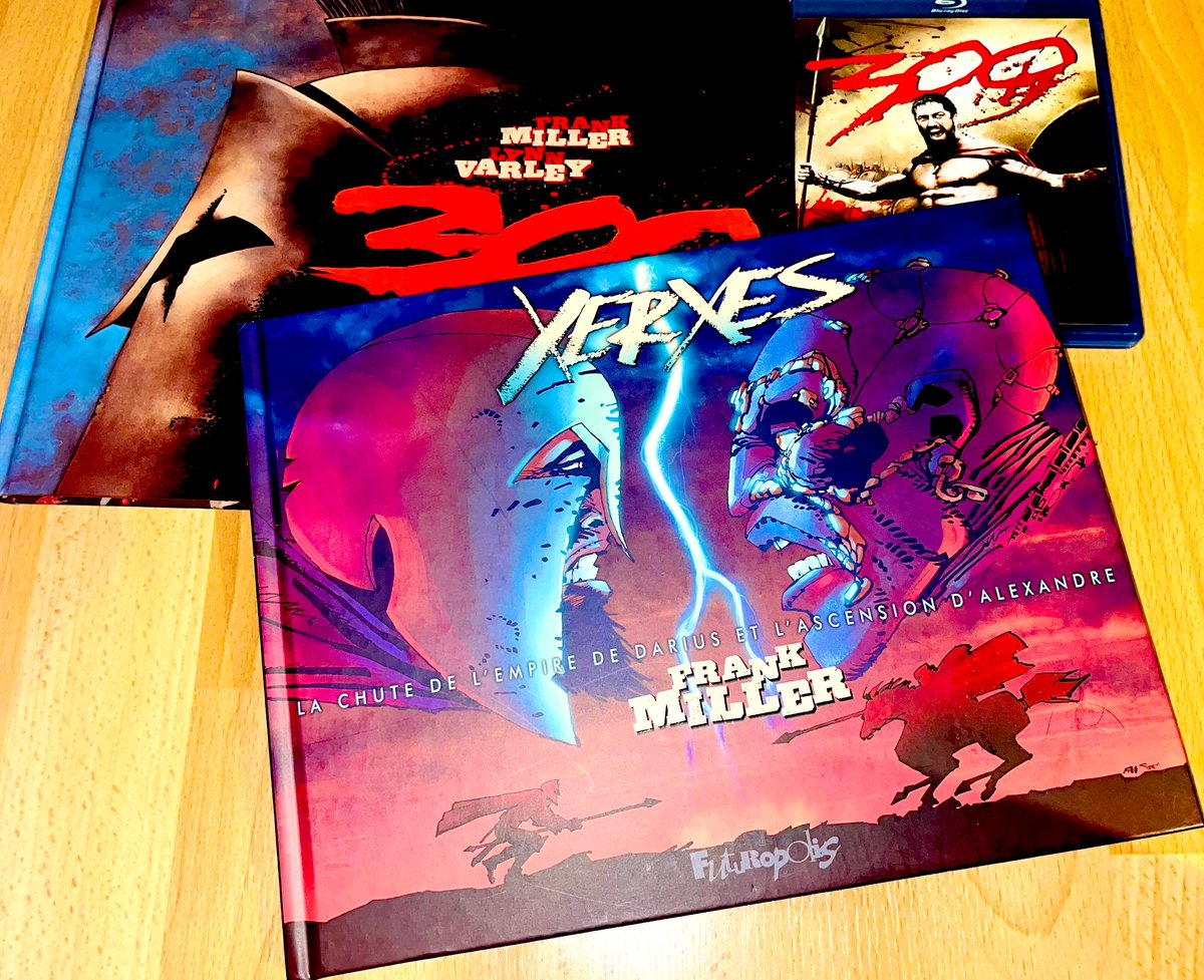 fisto_sr's tweet photo. 📚⚔️🛡️🏹🩸
#WeekEndComics avec des grecs &amp; des perses.
« Xerxès - la chute de l’Empire de Darius &amp; l’Ascension d’Alexandre » (2018) de @FrankMillerInk &amp; Alex Sinclair @Sinccolor chez @futuropolis en 2019 pour @DarkHorseComics.
↪️https://t.co/c1lOa0MmRi https://t.co/z07gLEw6eS