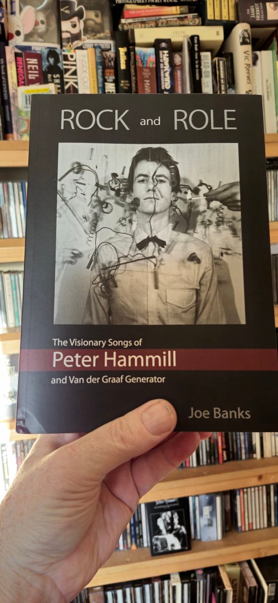 For the foreseeable future I will mostly be reading........
#PeterHammill