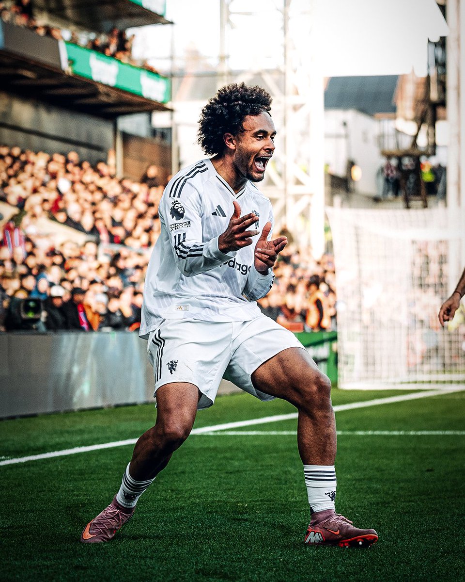 brfootball's tweet photo. Joshua Zirkzee and Manchester United needed that 😤 https://t.co/N8dZyw3i71