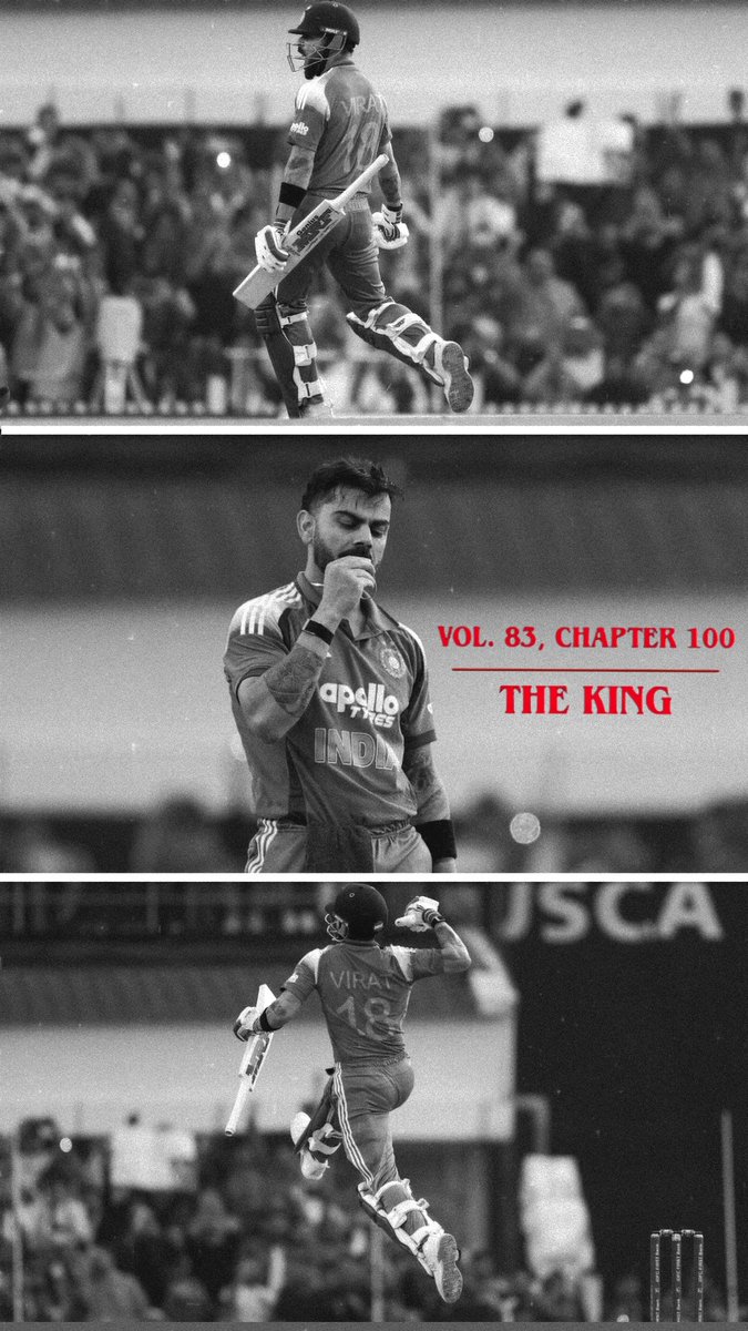 tharun_b_krish's tweet photo. 83 and counting. Long live the King 🙇‍♂️❤️
#ViratKohli #INDvsSA #Cricket https://t.co/KGKoD3FBcR