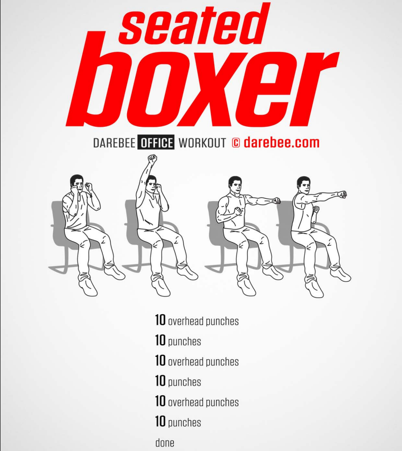 Wake up!  you gotta be lazy to not be doing these easy as hell exercises. 

Do it all ready! 🤣