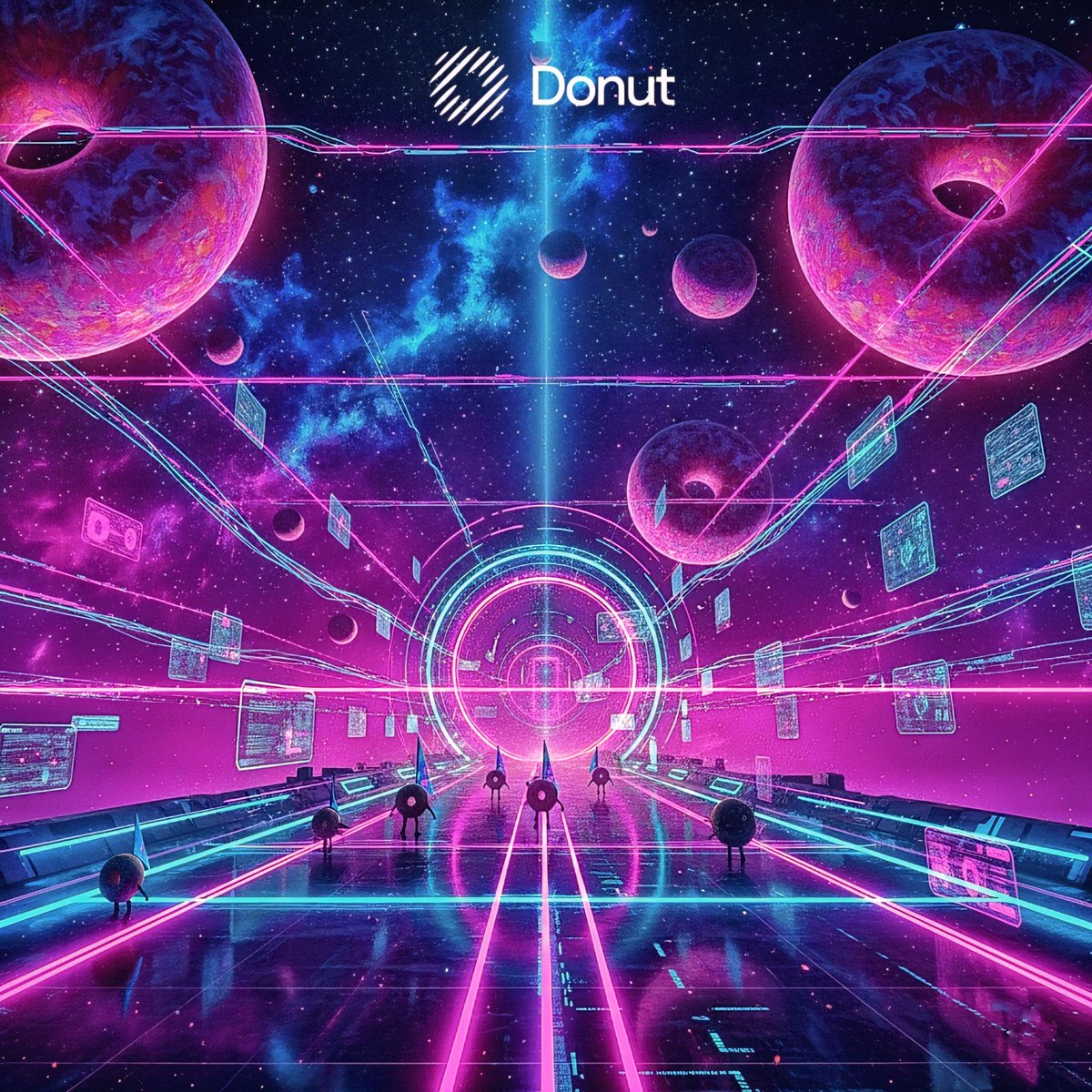 Jacky_x7's tweet image. This is the Donut core at full capacity, thousands of micro-signals running through one tunnel.
Order flow, volatility clusters, whale movement, retail momentum, on-chain flow… all fused into one steady output.

The goal is simple: give traders clarity when markets turn chaotic.