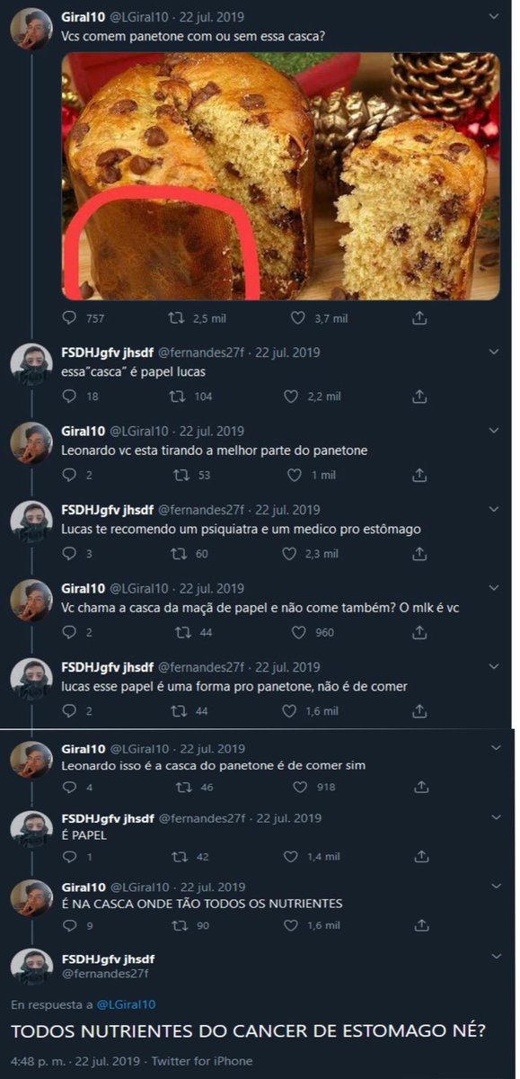 primer panettone del año