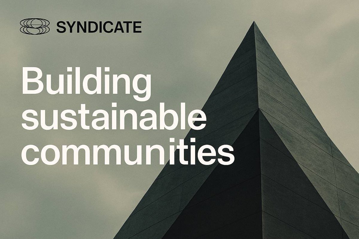 Prospee7's tweet image. Syndicate is one of those tools you don’t fully appreciate until you try building without it.

It isn’t yelling for attention or trying to convince you it’s “the next big thing.”
It just removes the annoying coordination friction that everyone else pretends is normal.
That’s what…