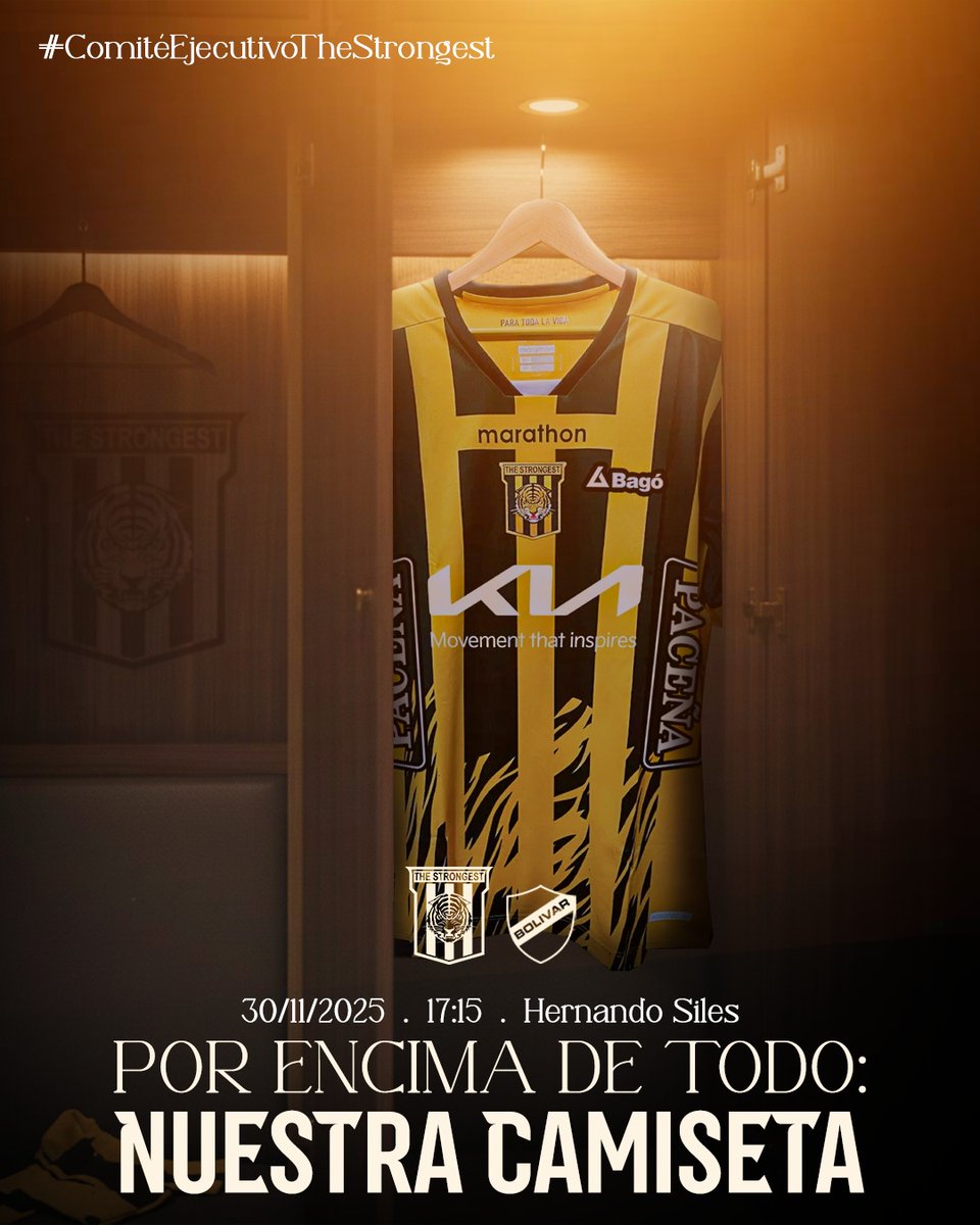 La camiseta no es tela: es historia, orgullo y unidad.
Aquí nadie juega solo: si uno lucha, luchamos todos.
Con este escudo en el pecho jamás retrocedemos.
Hoy y siempre… ¡Vamos Tigre! 🐯💛🖤
#ComitéEjecutivoTigre #ComitéEjecutivoTrabajando #ClásicoNacional