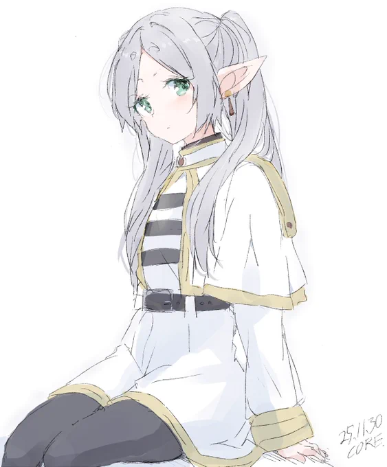 なんも考えずフリーレン様を描く