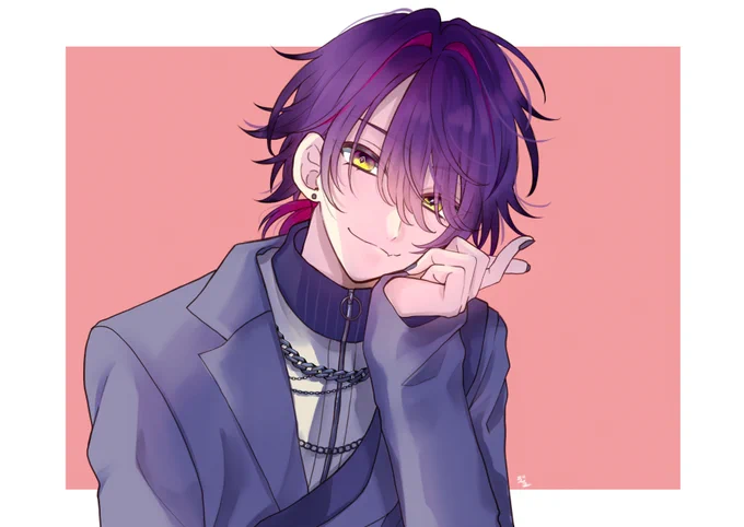 さんのアルバムの髪型ずっと描きたかった。