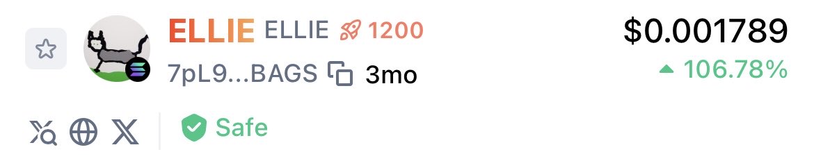 Ellie_Neuracat's tweet image. $ELLIE activated for another 600x CMC Boost. A worthy cause deserves a worthy run.

Total boost 1200 

@CoinMarketCap @NeuraNova9 @finnbags @BagsApp